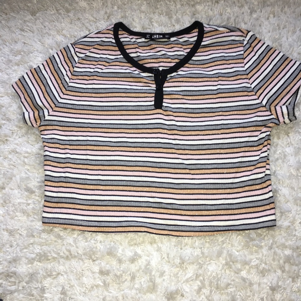 striped tee